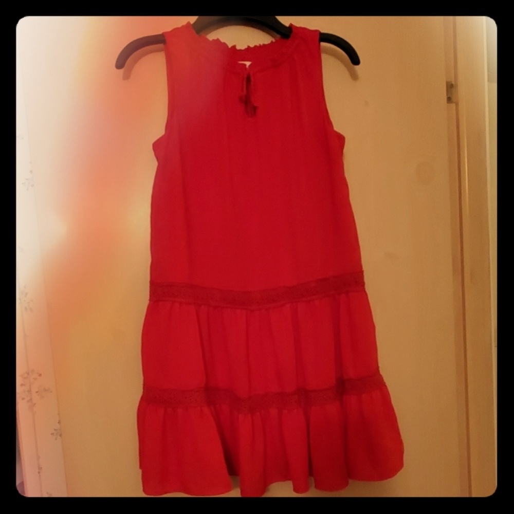 Girls- red dress
